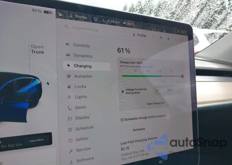 2021 Tesla Model Y Long Range Dual Motor All-Wheel Drive из США, поврежденный, VIN 5YJYGDEE8MF270076